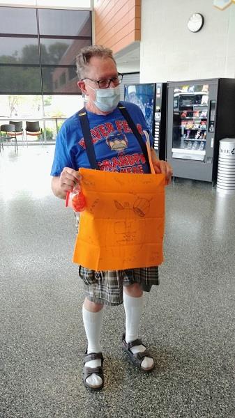 Orange team has some strange team members